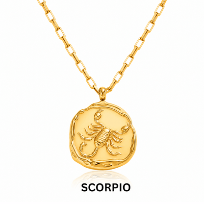 ZODIAC COIN NECKLACE