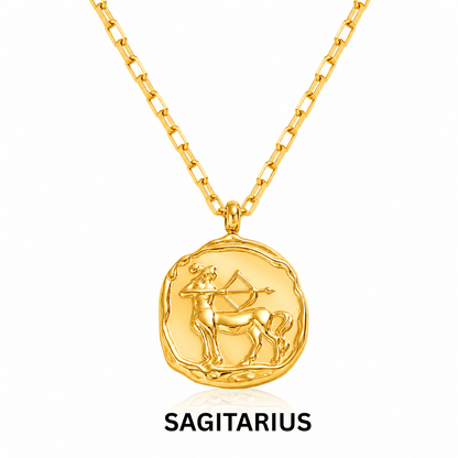 ZODIAC COIN NECKLACE