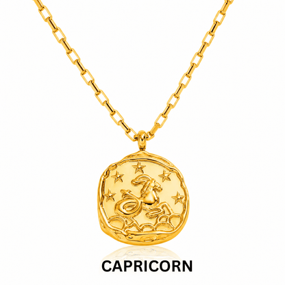ZODIAC COIN NECKLACE