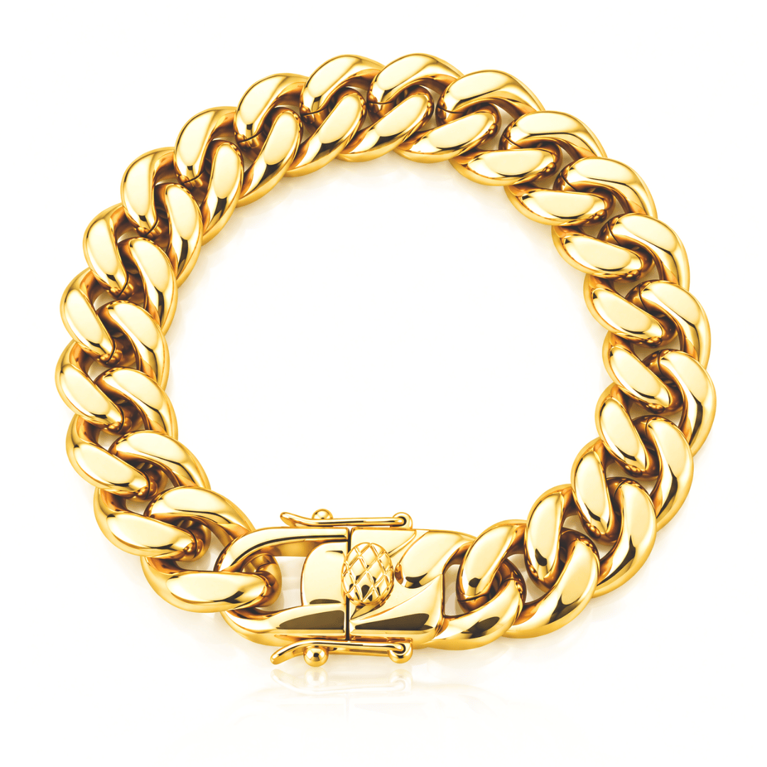 REESE BRACELET 12MM GOLD