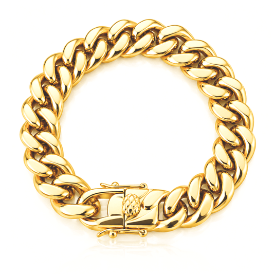 REESE BRACELET 12MM GOLD