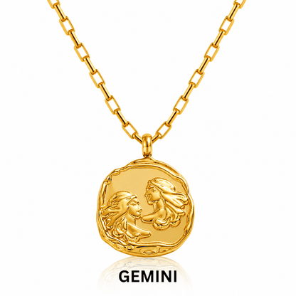 ZODIAC COIN NECKLACE