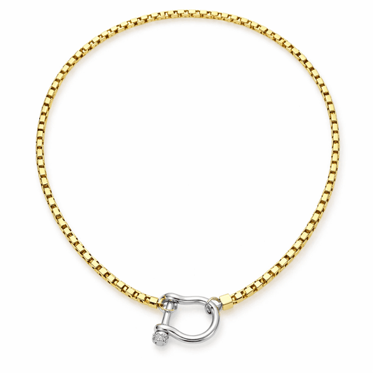 GWEN NECKLACE MIX GOLD