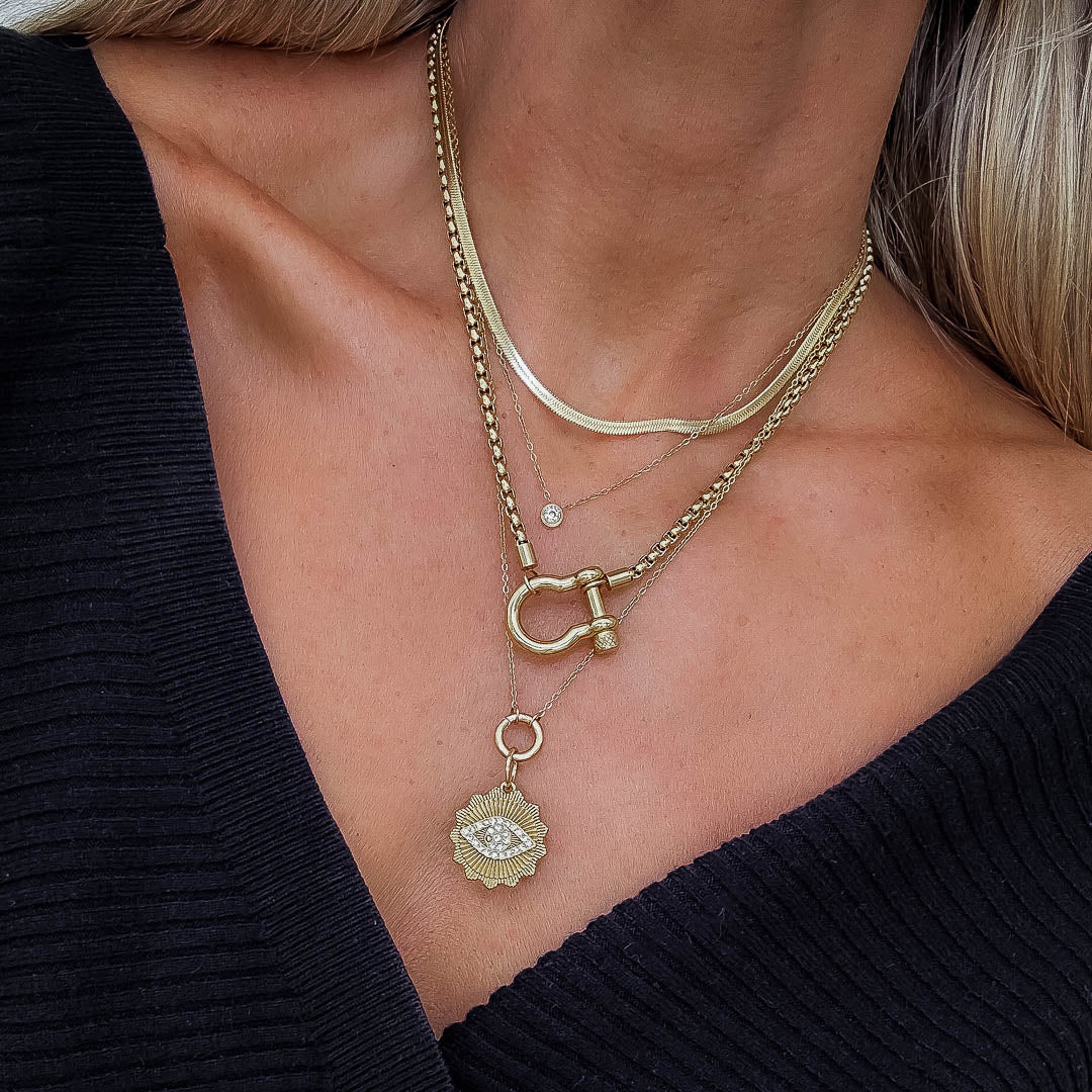 CHARM HOLDER NECKLACE #204