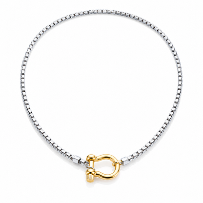 GWEN NECKLACE MIX SILVER
